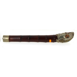 ASIE - Importante pipe à opium en bambou