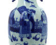 CHINE - Important vase en porcelaine à d