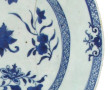 CHINE XVIIIème - Paire d'assiettes en po