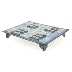 CHINE - Jeu chinois à plateau en porcela
