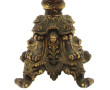 Très beau pied de lampe en bronze et lai
