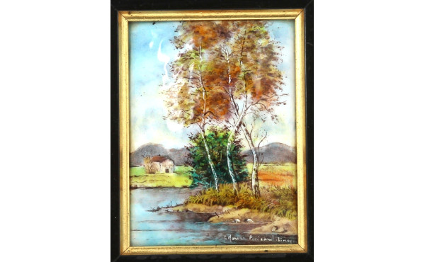 LIMOGES (Moreau-Pénicaud, artiste émaill