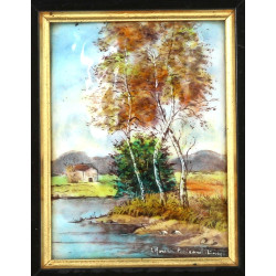 LIMOGES (Moreau-Pénicaud, artiste émaill