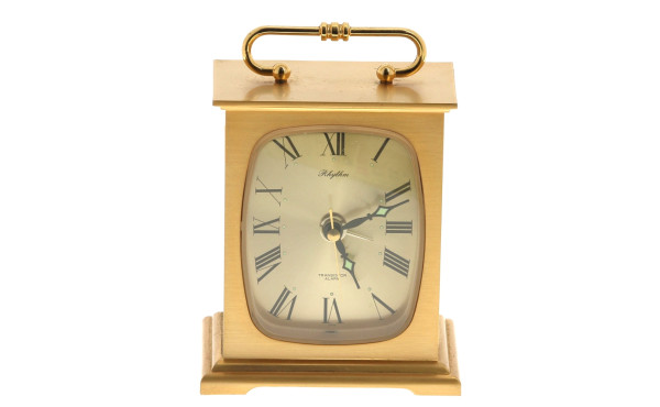 Pendulette en laiton, en état de marche,