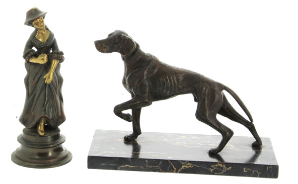 Ecole Française "Chien de chasse à l'arr