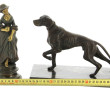 Ecole Française "Chien de chasse à l'arr