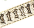Lot comprenant une paire de burettes ave