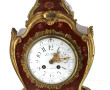Pendule à cartel de style Louis XV à déc