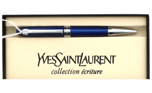 YVES SAINT-LAURENT - Stylo bille en méta
