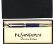 YVES SAINT-LAURENT - Stylo bille en méta