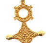 Pendentif croix d'Agadès en or 18 cts, p