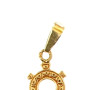 Pendentif croix d'Agadès en or 18 cts, p