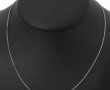 Chaîne en or gris 18 cts, poinçon tête d