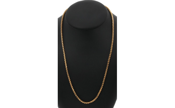 Chaîne maille serpent en or jaune 14 cts