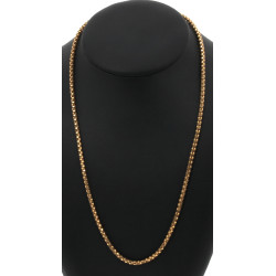 Chaîne maille serpent en or jaune 14 cts