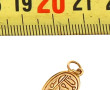 Pendentif scarabée en or jaune 14 cts, p