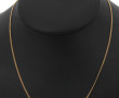 Chaîne en or jaune 18 cts, poinçon tête 