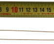 Chaîne en or jaune 18 cts, poinçon tête 