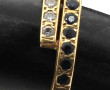 Bague jonc en or jaune 18 cts, poinçon t