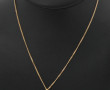 Chaîne avec pendentif en forme de pépite
