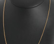 Chaîne en or jaune 18 cts, poinçon tête 