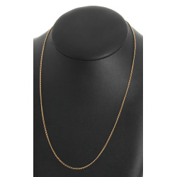 Chaîne en or jaune 18 cts, poinçon tête 