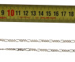 Chaîne en argent 925ème, L 50 cm, poids 