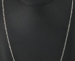 Chaîne en argent 925ème, L 60 cm, poids 