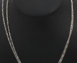 Chaîne en argent 925ème, L 90 cm, poids 