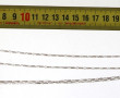 Chaîne en argent 925ème, L 90 cm, poids 