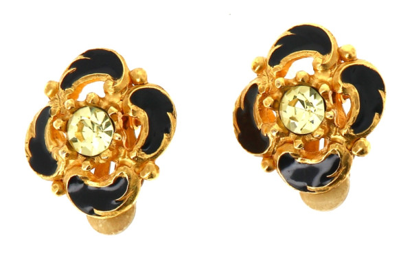 Christian LACROIX - Paire de clips d'ore