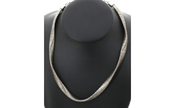 Collier en argent 925ème à maille travai
