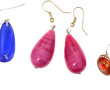 Lot de 3 paires de BO fantaisie dont BO 