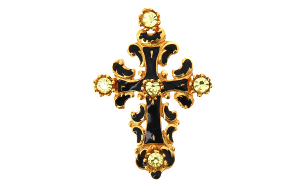 Christian LACROIX - Grande broche penden