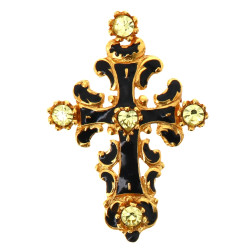 Christian LACROIX - Grande broche penden