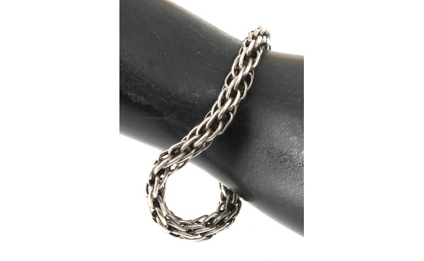 Bracelet ligne en argent 925ème, L 21 cm