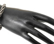 Bracelet ligne en argent 925ème, L 21 cm