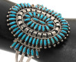 Bracelet amérindien du pueblo Zuni en ar