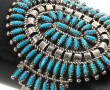 Bracelet amérindien du pueblo Zuni en ar