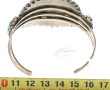 Bracelet amérindien du pueblo Zuni en ar