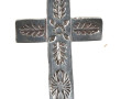 Pendentif croix, travail amérindien, en 