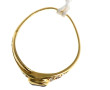 Bague en or jaune 18 cts (750è) sertie d