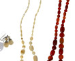 Collier en perles de cornaline : on y jo