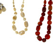 Collier en perles de cornaline : on y jo