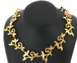 IL ÉTAIT UNE FOIS - Collier en métal dor
