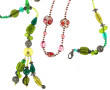 MURANO - Important sautoir en perles de 