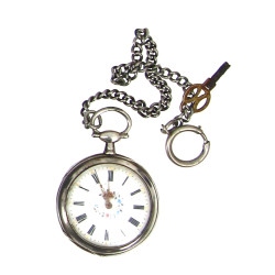Deux montres de gousset dont une en arge