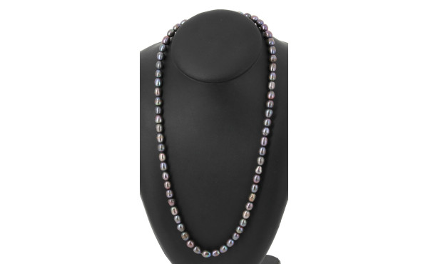 Collier en perles de Tahiti, fermoir mét
