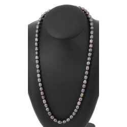 Collier en perles de Tahiti, fermoir mét