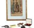 Lot de bijoux fantaisie dont broches en 